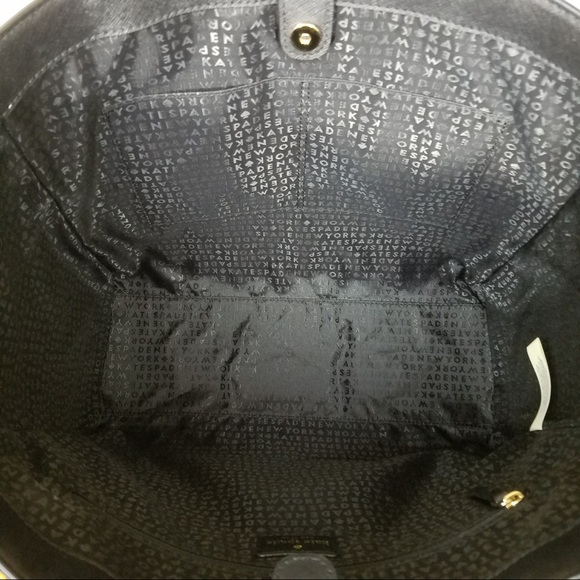 NWT KATE SPADE LARGE TOTE WARM AND FUZZY MONSTER - Picture 4 of 6